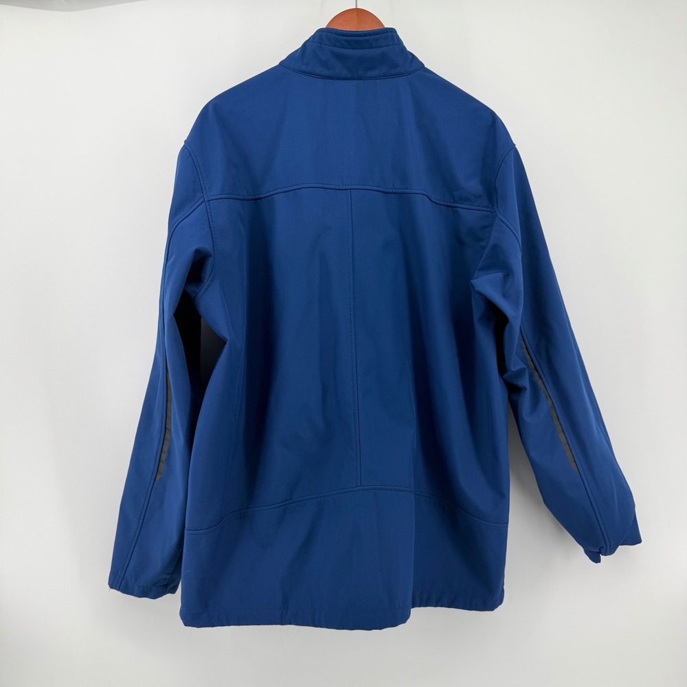 Port Authority Mens 2XL Soft Shell Jacket Blue Walmart Associate Spark Logo - Picture 2 of 8